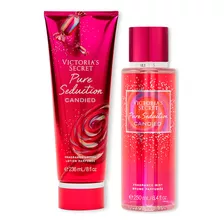 Victoria's Secret Set Crema Y Mist Pure Seduction Candied