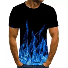 Blusas Masculinas Y Com Gola Redonda E Impressão Digital 3d,