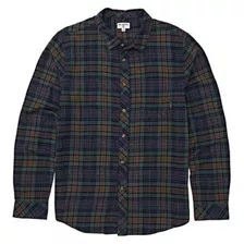 Camisa Niño Freemont Flannel Azul Petróleo