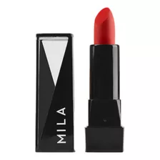 Milapro Labial Humectante Mate Cremoso Pigmentado X 3,5 G Color 1500-rojo