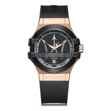 Reloj Maserati R8851108002 Potenza Black Para Hombre