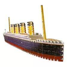 Titanic-398 Pieza -puzz 3d --puzzle