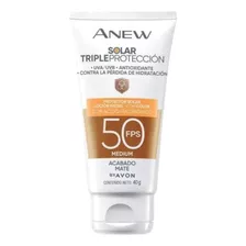 Avon Anew Solar Triple Protección Fps50 Protector Con Color 