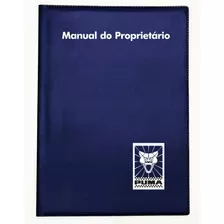 Capa Porta Manual C Puma Pvc Azul