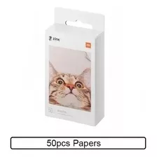 Impresora Portátil De Recarga De Papel Fotográfico Xiaomi 50un + Color Blanco