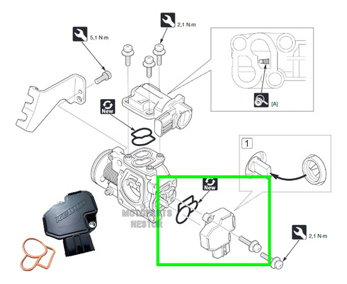 Sensor Tps Honda Cb190r Original Foto 2