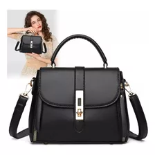 Bolsa Mujer Impermeable Tote Crossbody Bandolera De Pu