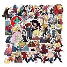 50 Stickers Anime Full Metal Alchemist 