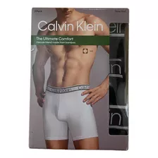 Boxer Calvin Klein ( Pack X 3 ) Microfibra Long Black