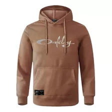 Moletom Masculino Oakley Assinatura Casaco De Frio Com Capuz