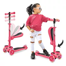 Patinete De 3 Ruedas Para Ninos Stand & Crucero Ninos Pequ