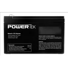 Bateria Selada Multilaser Powertek 12v 7ah Central De Alarme