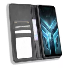 Case Capa Flip Carteira Para Asus Rog Phone 3 , Zs661ks