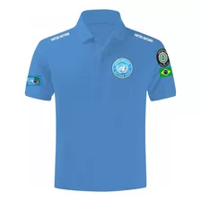 Camisa Pólo Onu Exército Brasileiro Nações Unidas 