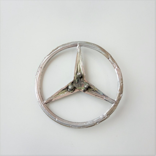 Emblema Mercedes Benz Logo Metal Amg #46 Foto 3