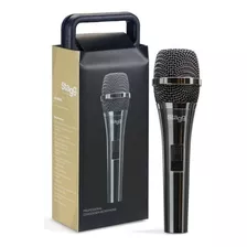 Micrófono Condenser Vocal E Instrumentos Stagg Scm200 Color Negro