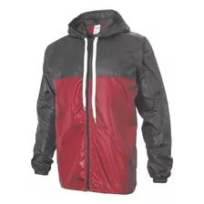 Campera Deportiva Rompeviento Bolsillos Hombre Impermeable