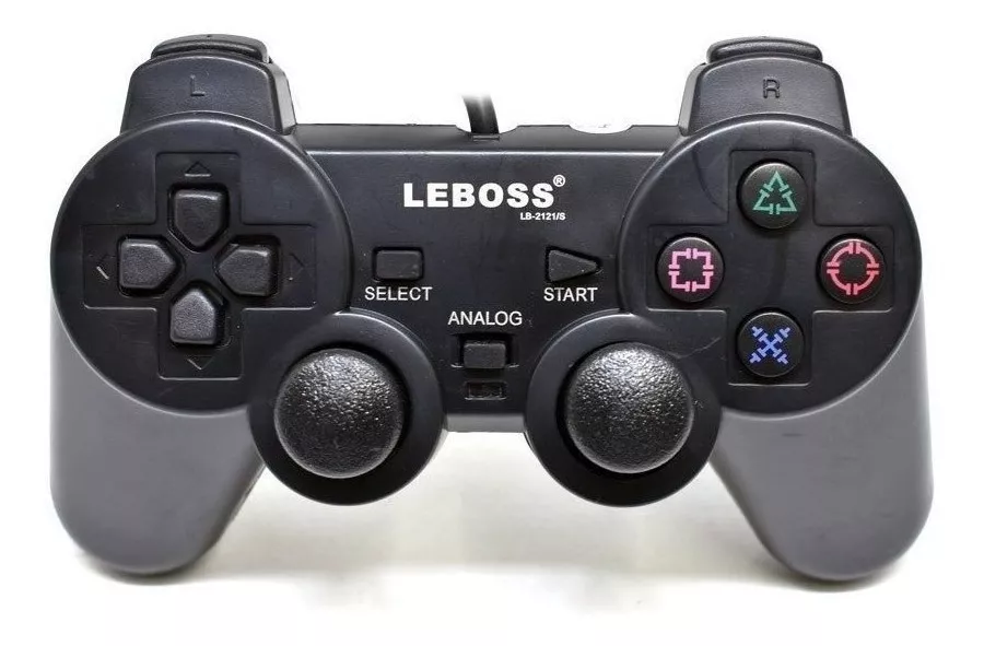 Controle Lb-2121/s Joystick Ps2 Playstation Dualshock