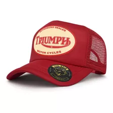 Gorra Trucker Triumph Motorcycles Motos Vintage Eva Rain® 