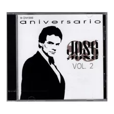 Jose Jose 25 Aniversario Volumen 2 Dos Disco Cd Nuevo