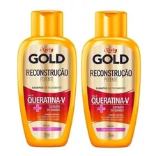 Kit 2 Shampoo Niely G Queratina Repar 300ml