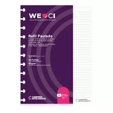 Refil Caderno Inteligente Grande Pautado 90g