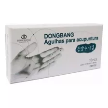 Agulha Para Acupuntura Facial 18x8mm Cx Com 100 Un Dong Bang