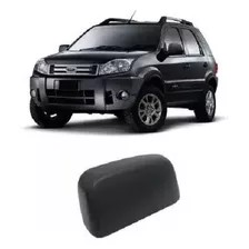 Capa Retrovisor Esquerdo Preto Fosco Ecosport 2002 A 2011