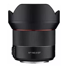 Rokinon Af 14mm F2.8 El Tiempo Sealed Enfoque Automático Len