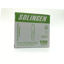 Hojas Para Bisturi Solingen Paramount 100u Nº20 Bella Dm