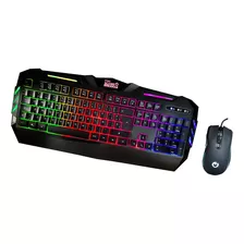 Kit Teclado Mouse Gamer Anti-ghosting Rgb Etheos 3600 Dpi +