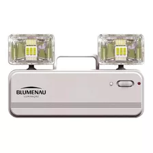 Luminária Auxiliar Emergência 2 Faróis Led 600lm 4w Blumenau