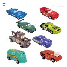 Brinquedo 8 Carrinhos Fricção Filme 3 Relampago Mcqueen