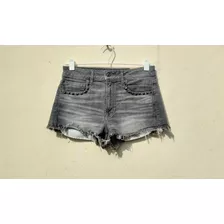 Short American Eagle De Mujer Color Gris Talle 6