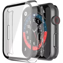 Carcasa Para Apple Watch Serie 7 Con Vidrio Templado Premium