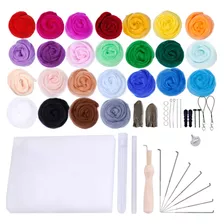 Kit De Feltragem Roving Diy Needle Home Office Use Art Craft