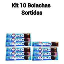 Kit 10 Biscoito/bolachas Negresco Sortido 90g Cada 