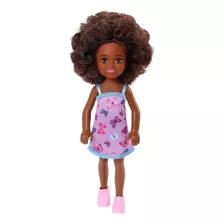 Barbie Mini Chelsea Vestido Borboleta Roxa - Mattel