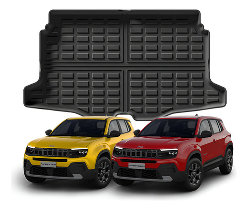 Piso Calce Perfecto Maletero Jeep Avenger Negro