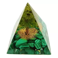 Orgonite Pirâmide Árvore Da Vida Purificação De Energia 5cm