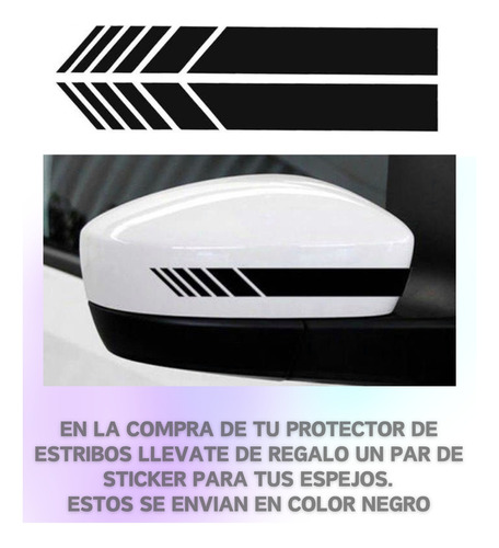 Vinil Sticker Estribo Protector Nissan V Drive Foto 4