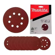 Disco Lija Con Velcro (10u) 125mm Grano 120 D-54536 Makita