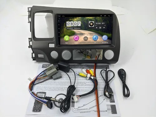 Estreo Android Carplay Bt Para Honda Civic 2006-2011 Foto 9