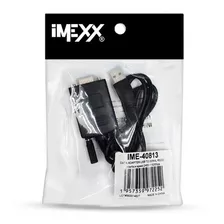 Cable Convertidor Imexx Usb A Serial Rs232 Ime-40813
