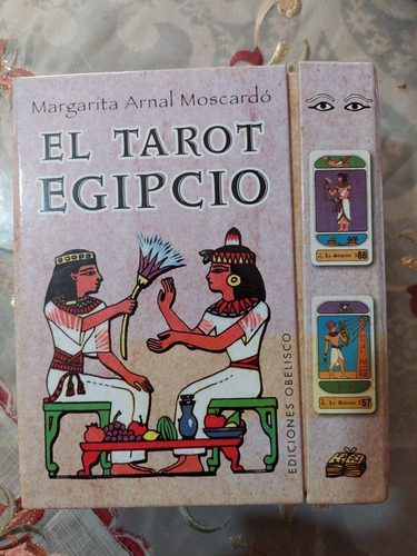 Tarot Egipcio Caja Con Libro Margarita Arnal Moscardo.