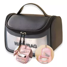 Bolsa Necessaire Feminina Transparente Maquiagem Viagem Mala