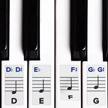 Piano Stickers For Keys Removable W/ Double Layer Coating