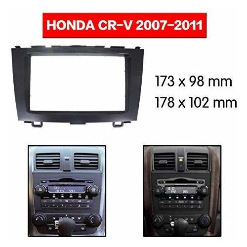 Panel Estreo De Radio Yuyue Para Honda Crv 2007-2012 2 Din Foto 3