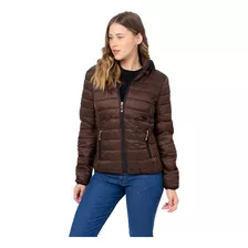 Campera Combinada Abrigada Invierno Dama Todos Los Talles