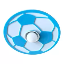 Lustre Infantil Bola De Futebol Criança Menino Azul Pendente